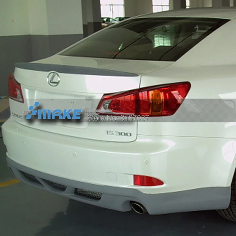 Подходит для Lexus IS250 IS300 IS350 2007 2008 2009 2010 2011 из АБС пластика Задняя Крышка багажника