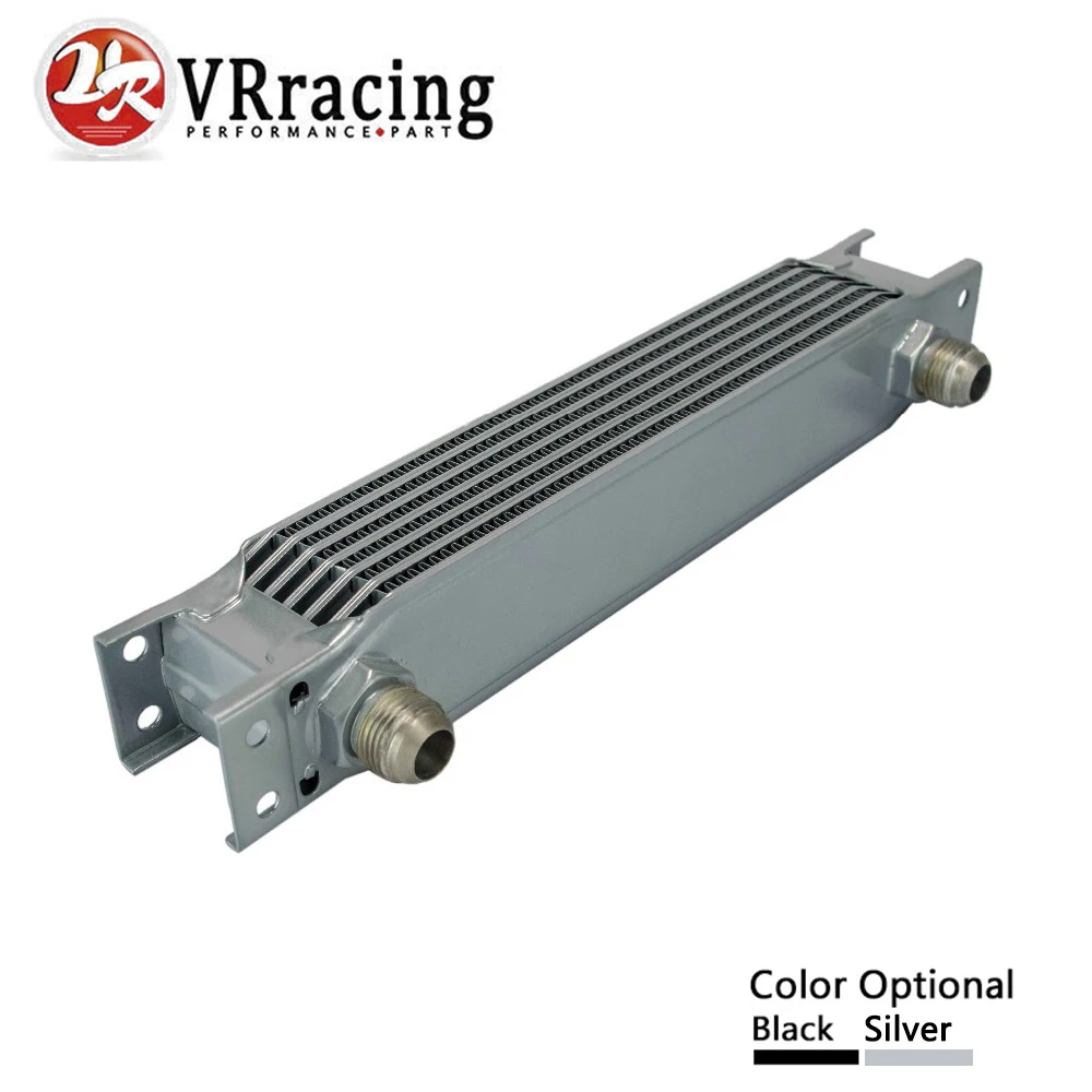 

VR - British type Aluminum 7 rows Universal Engine transmission oil cooler AN10 7 rows Silver OR BLACK VR7007