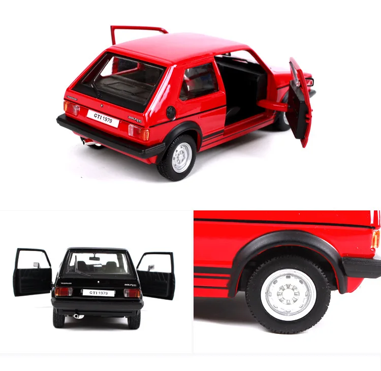 Bburago 1:24 1979 Golf GTI имитация сплава Модель автомобиля ремесла украшение Коллекция игрушек инструменты подарок