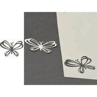 sketched butterfly metal cutting dies stencils for diy scrapbooking album stamp paper card embossing new 2019 die cut