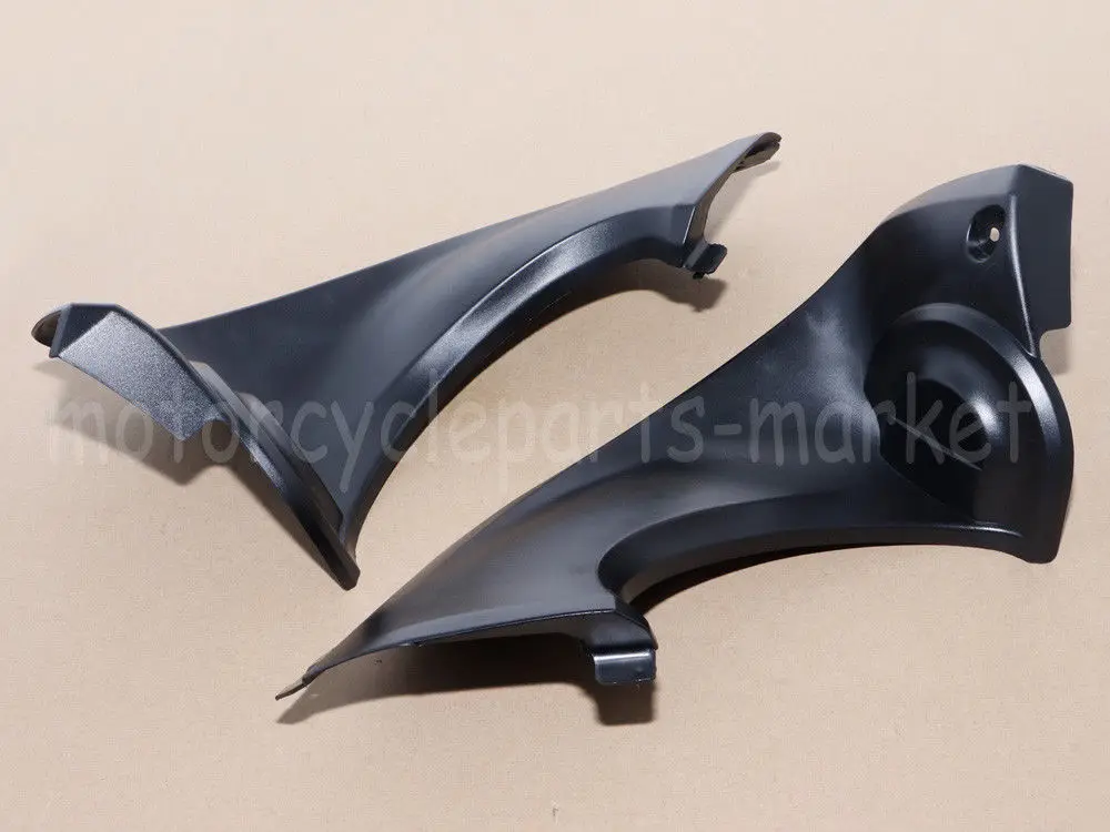 Черные мотоциклетные Впускной Ram Air труба крышка Обтекатели для Yamaha YZF R6 YZF-R6 1998-2002 1999 2000 2001