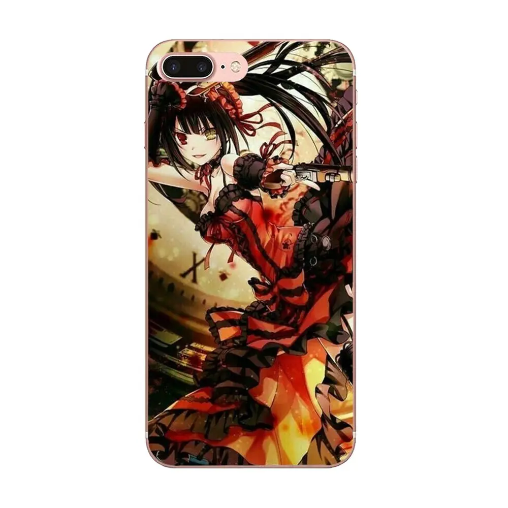 Аниме Tokisaki Kurumi для Galaxy Alpha Core Note 2 3 4 S2 A10 A20 A20E A30 A40 A50 A60 A70 M10 M20 M30 лидер продаж модный |