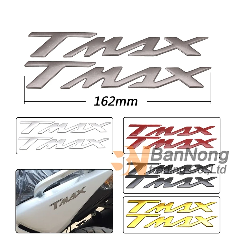 1 пара мотоциклов 3D наклейки Наклейки на бак наклейка эмблема для Yamaha TMAX 500 530 T Max T-Max 500 530