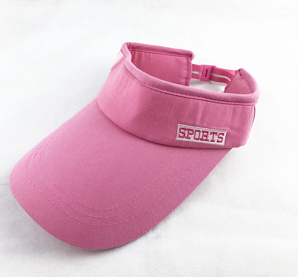 

Novedad moda 2019 ajustable hombres mujeres verano deporte Female hat Tennis cap Sun hat sports Visor Cap