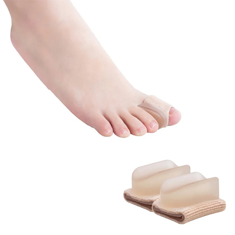 

1pair Thumb Separator Correction Protector Hallux Valgus Corrector Silicone Toe Separating Straightener Foot Care Tool -27