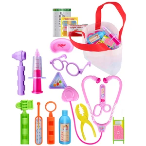 Набор игрушек доктора для ролевых игр, Детский обучающий набор из 16 предметов