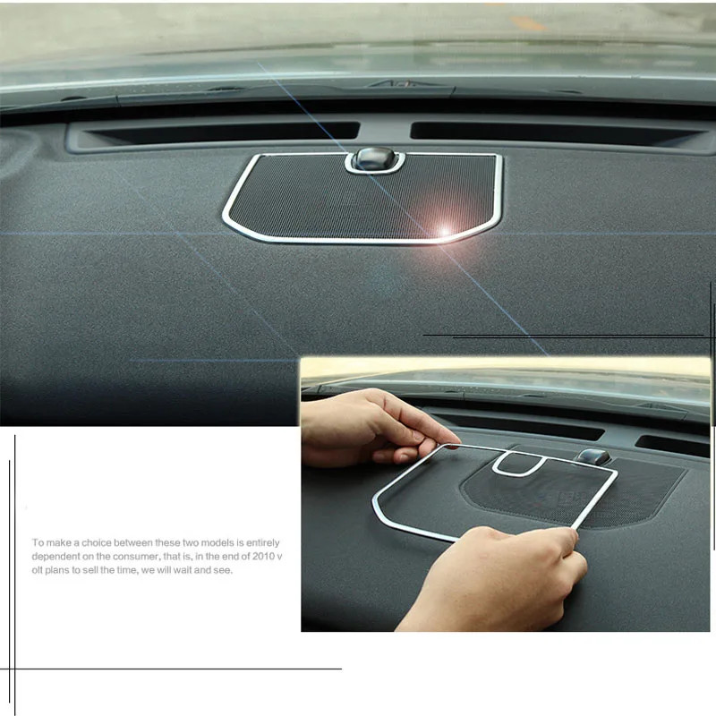 

Car Dashboard Panel Speaker Cover Frame Trim For Land Rover Discovery Sport 2016-2018