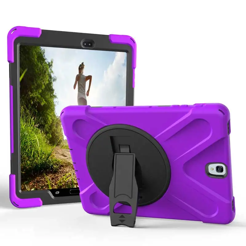 Безопасный Ударопрочный ПК силиконовый чехол для Samsung Galaxy Tab S3 9 7 &quotПират 360