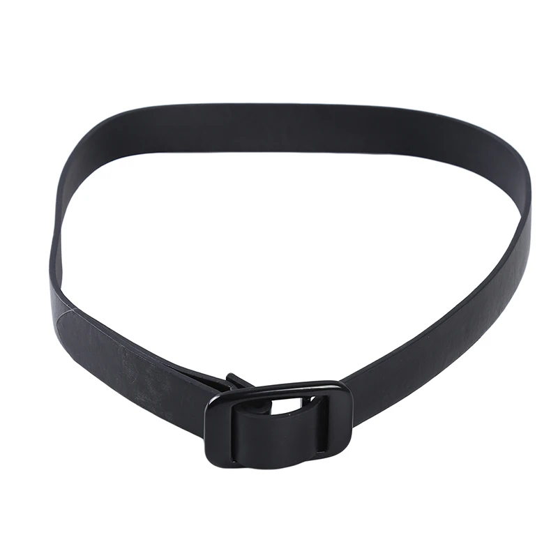 

Female Deduction Side Gold Buckle Jeans Wild Belts For Women Fashion Students Simple Buckles Belt