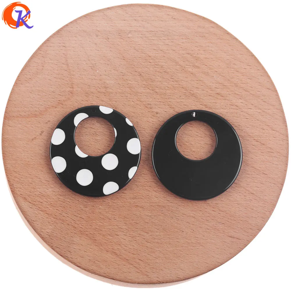 

Cordial Design 31*31mm 50Pcs Jewelry Accessories/DIY Earrings Making/Round Acetic Acid/Hand Made/Jewelry Findings Components