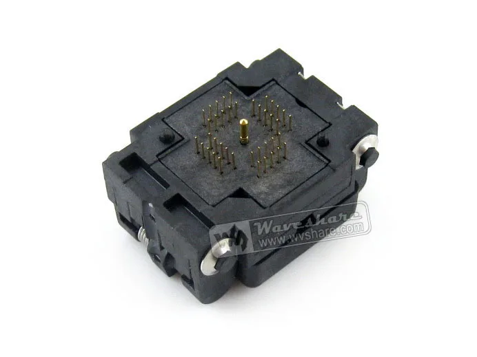 

Plastronics IC Test Socket Adapter 40QN50K16060 40QN50S16060 0.5mm Pitch QFN40 MLP40 MLF40 Package