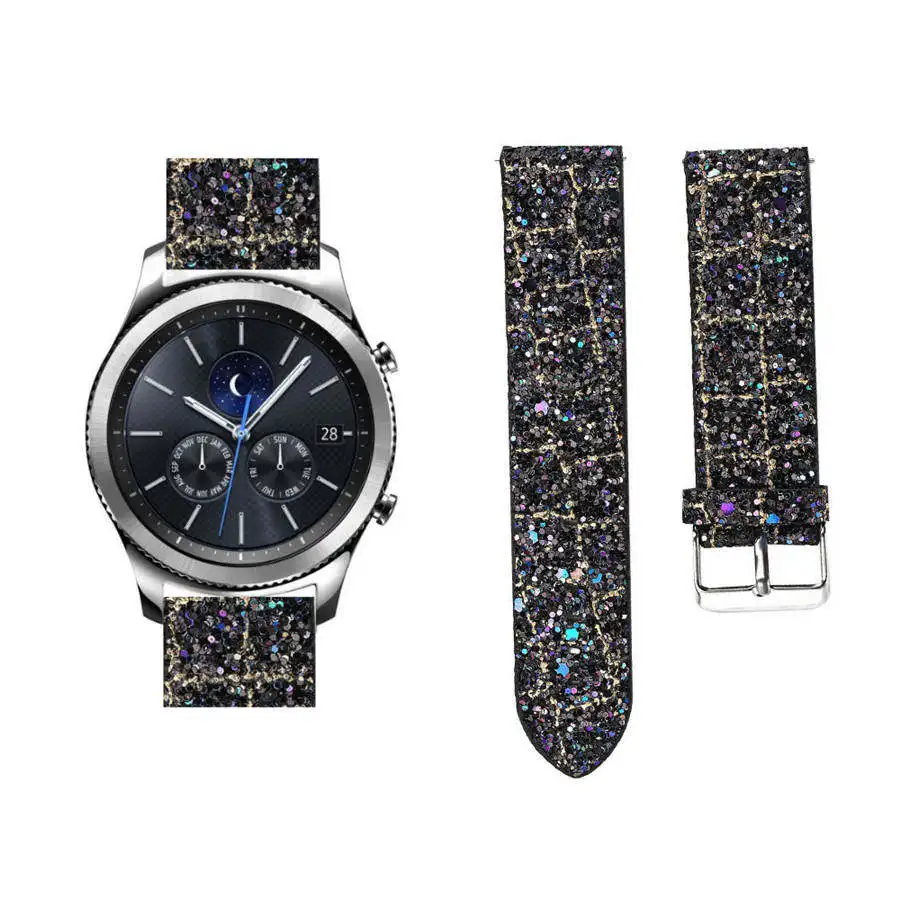 Фото Ремешок кожаный для Samsung Gear S3 Frontier, 22 мм №4