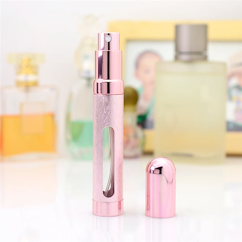 10 мл мини переносная сменная пустая бутылка для парфюмерии с распылителем