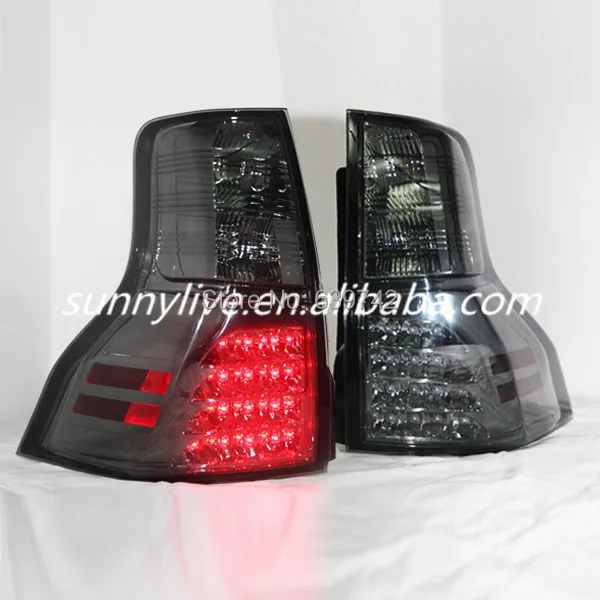 

Для TOYOTA FJ Cruiser FJ150 Prado 2700 светодиодсветодиодный задние фонари дымчато-черного цвета 2009 до 2012 SN V3 стиль