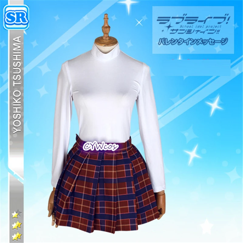 Женский костюм для косплея аниме Love Live Sunshine|Костюмы аниме| |