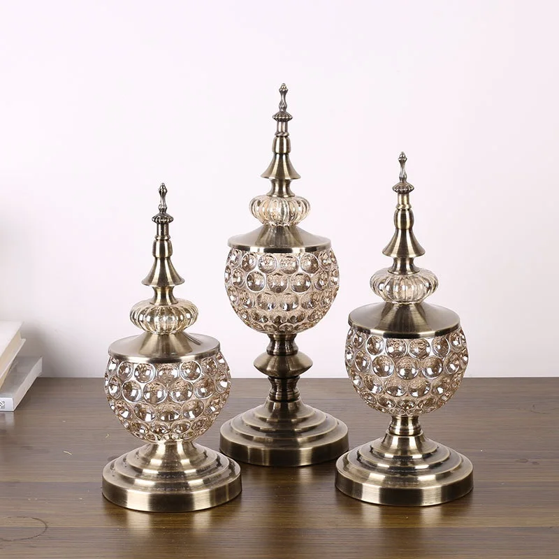 Новые классические предметы интерьера для дома три набора подсвечников гостиной