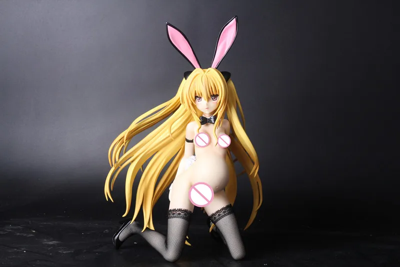 Японское аниме фигурки To Love-Ru Золотая тьма: Банни 1/4 фигурка девушки из аниме голые Аниме Фигурки игрушки модель