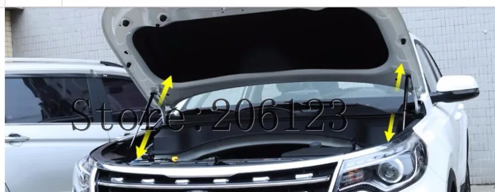 Подходит для kia SPORTAGE R аксессуары для автомобиля капот Газовый амортизатор стойка Поддержка автомобиля Стайлинг