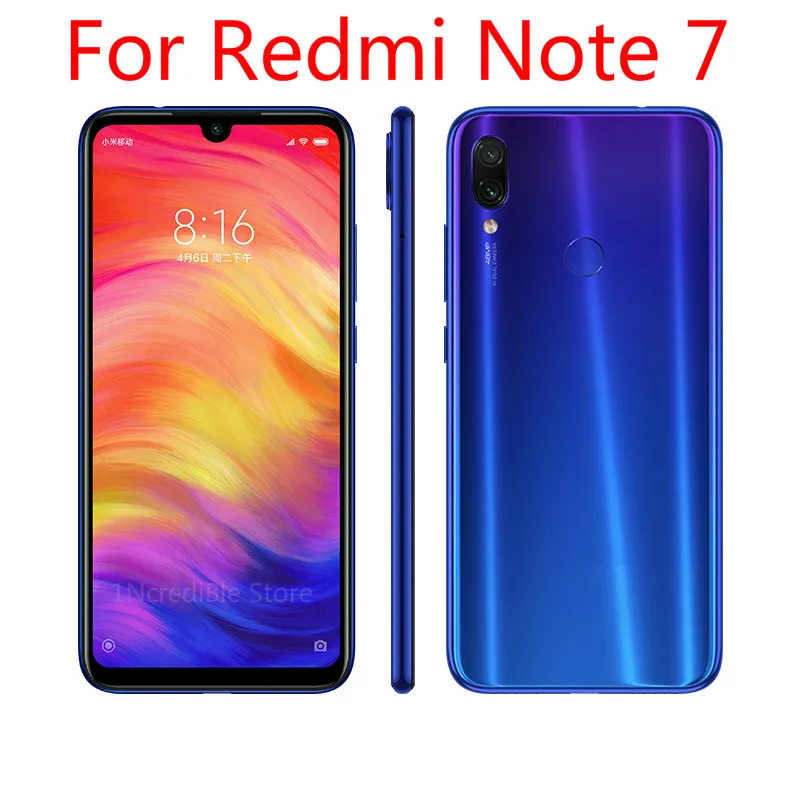 9H закаленное стекло для Xiaomi Redmi Note 7 Защита экрана Защитное Pro стеклянная пленка |