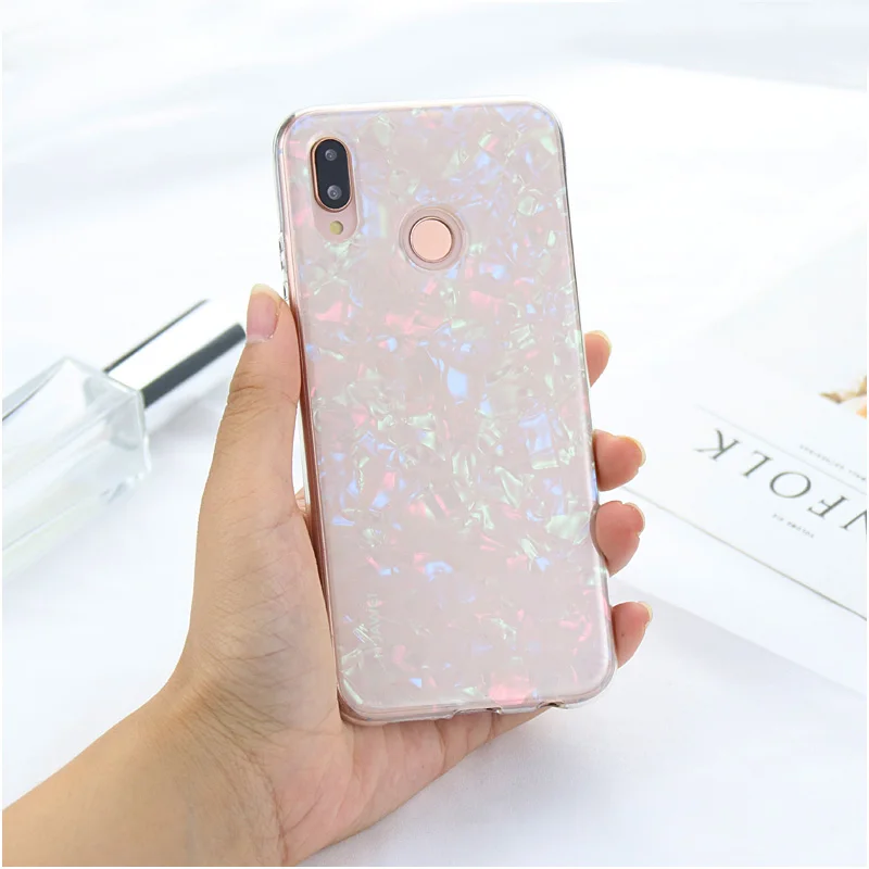 Color Блестящий чехол для телефона для huawei P30 P20 Коврики 10 20 Pro Lite Honor 8A 8X10 7C 7A 7X Nova 3 3i Y9 Y7 P Smart крышка - Цвет: Color