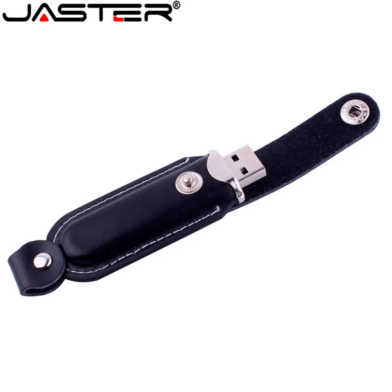 JASTER акция модный кожаный чехол с одной пряжкой USB флеш-накопитель 2 0 4 ГБ 8 16 32 64