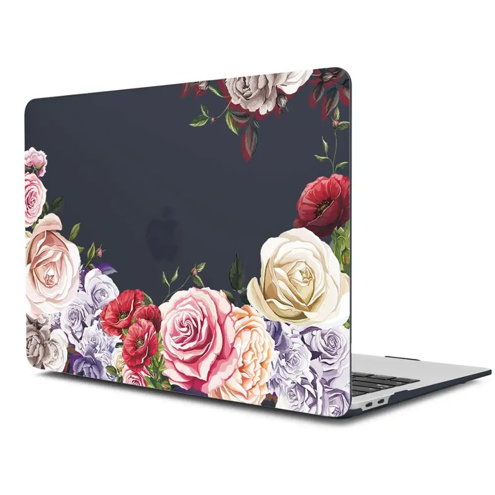 X042A Чехол чехол для ноутбука MacBook Air 11 A1465/air 13 A1932 A1466 pro 13 retina 13 A1502 Mac book Pro 13 A2159 цветок чехол - Цвет: X042A
