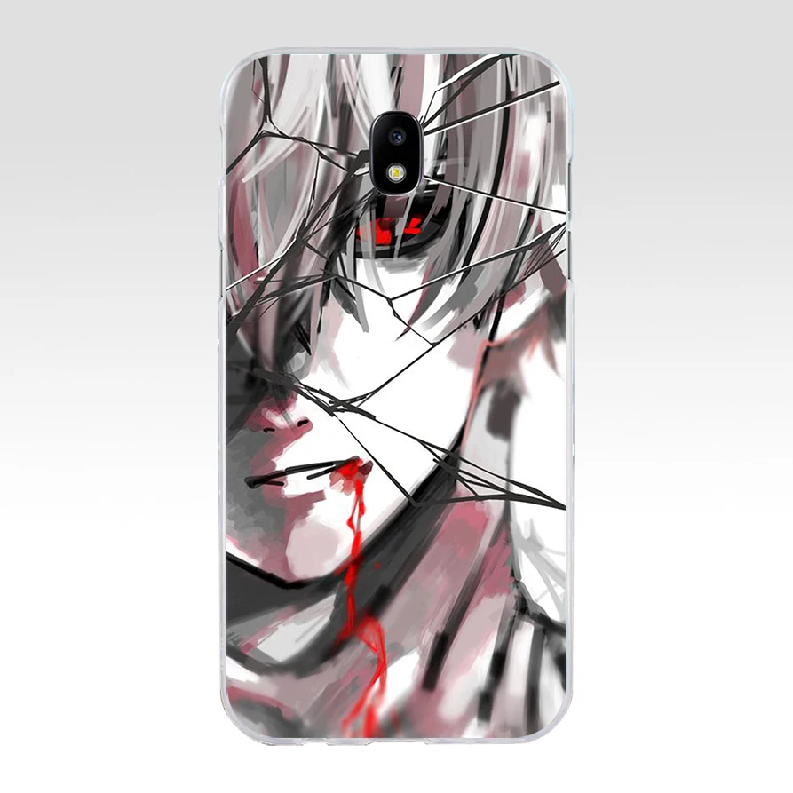 Мягкий Силиконовый ТПУ чехол 284H Tokyo Ghoul anime Kaneki Ken для телефона Samsung j3 j5 j7 2016 2017 a3 a5 a6
