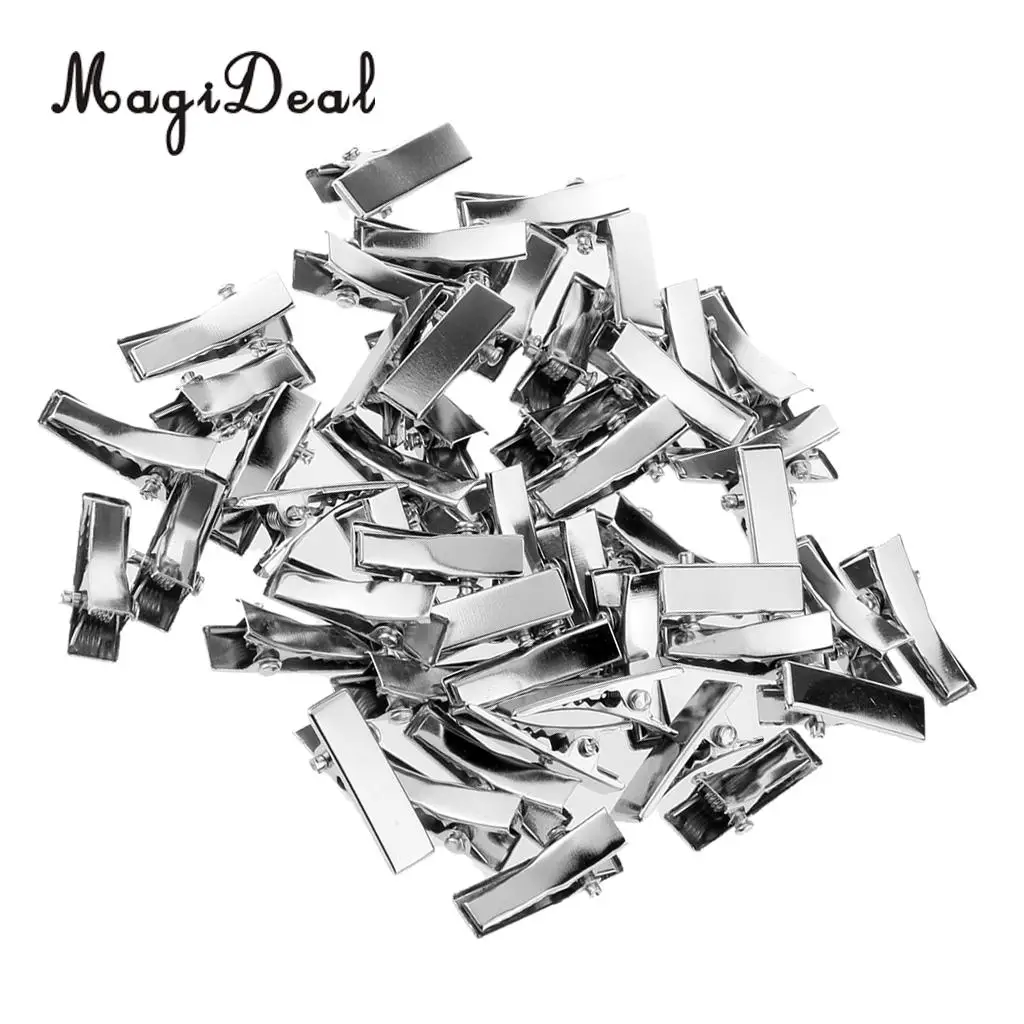 MagiDeal 50 шт./лот мини заколка из сплава для кукол Сделай Сам изготовление головной