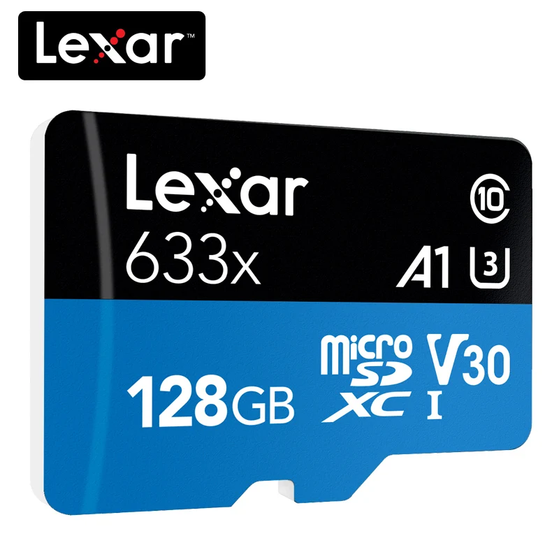 Оригинальная карта памяти Lexar 128 Гб Micro SD 256 ГБ высокоскоростная до макс. 95 м/с 64 Class10
