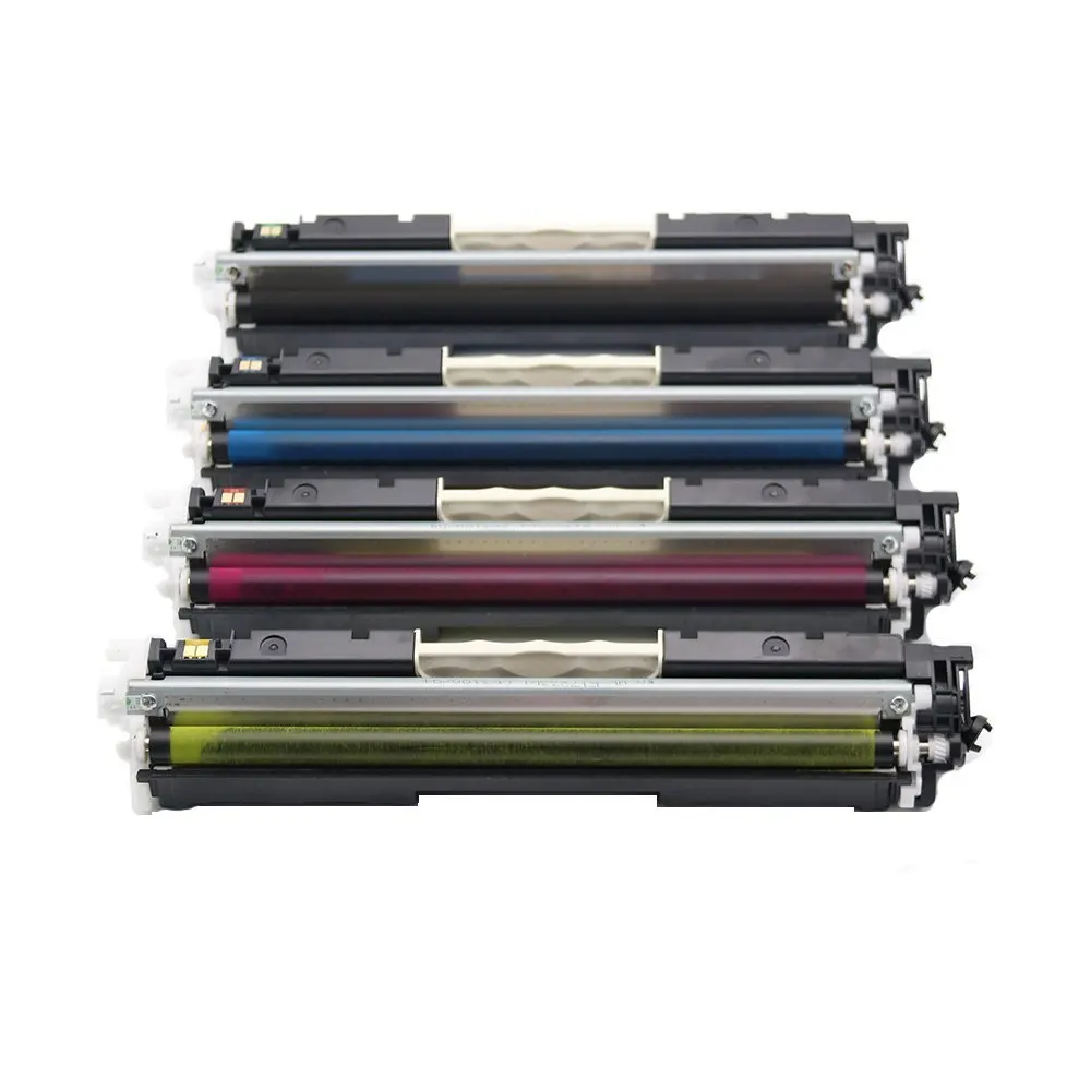 Цветной тонер картридж CF350A K CF351A C CF352A Y CF353A M 130A совместимый с HP Color LaserJet Pro MFP M176n M176