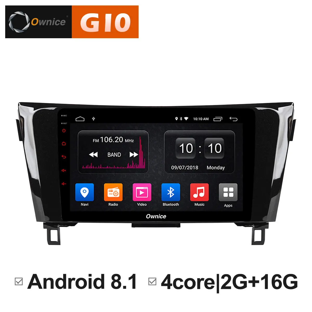 Ownice android 8 1 автомобильный DVD мультимедийный плеер core 2g ram 32 gb rom для Nissan Qashqai X-Trail