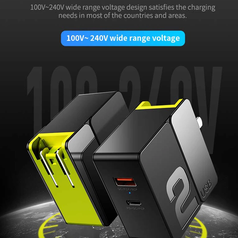 Сетевое зарядное устройство с USB портом 30 Вт PD 3 0 SCP & FCP QC4.0 и QC3.0|Зарядные