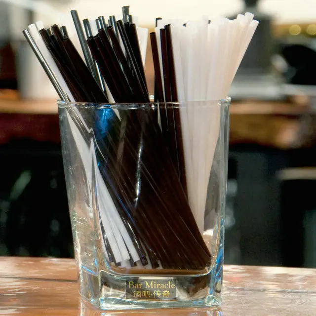 Коктейльные короткие соломы тонкой Книги по искусству 500 виски Камни вина Стекло