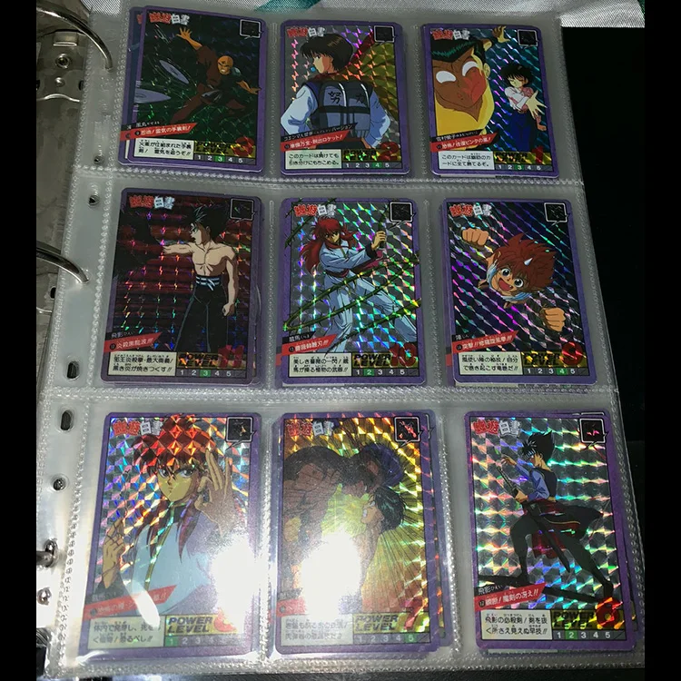46 шт./компл. YuYu Hakusho борьба 1 Игрушки Хобби хобби Коллекционные вещи игра Коллекция