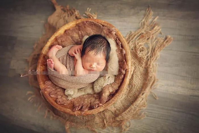 Одеяло для новорожденных реквизит фотосъемки пеньковая веревка манильское