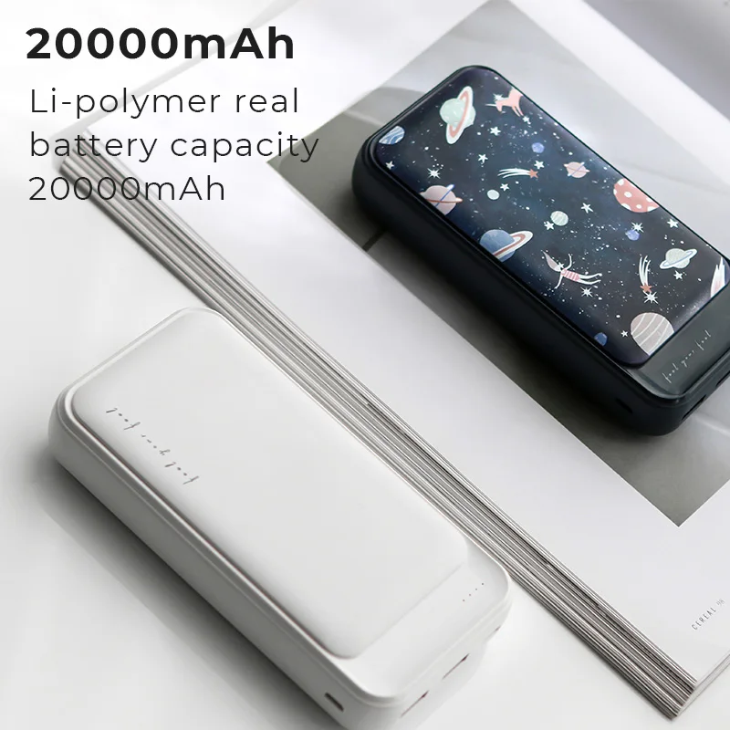 Liberfeel Maoxin внешний аккумулятор 20000 мАч микро и Тип c двойной вход Двойной выход usb