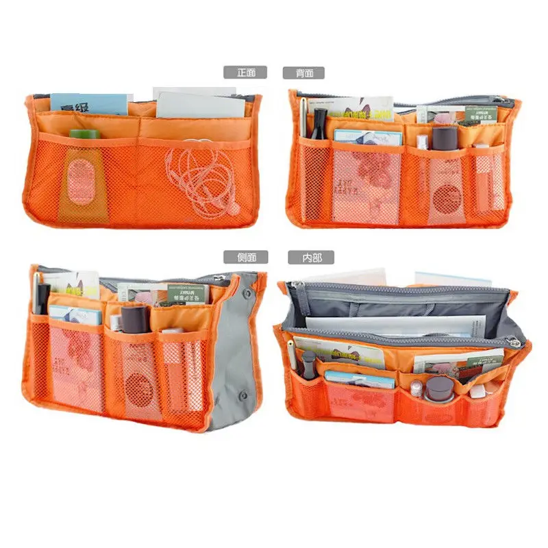 Портативный дорожный Органайзер сумка с несколькими карманами нейлоновый