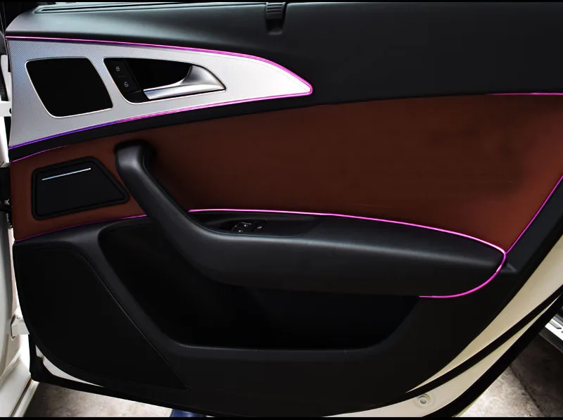 Молдинги для салона автомобиля 5 метров декоративная Резьбовая лента дверей