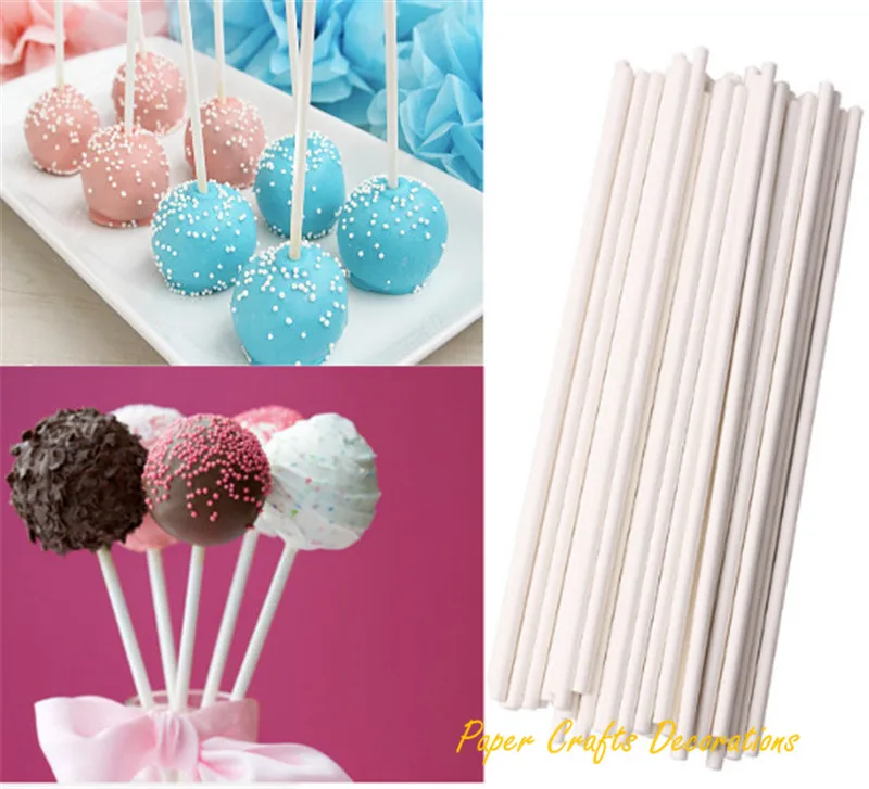 Набор из 50 палочек для пирожных 4 дюйма|cookies stick|cookies packingcookies food |