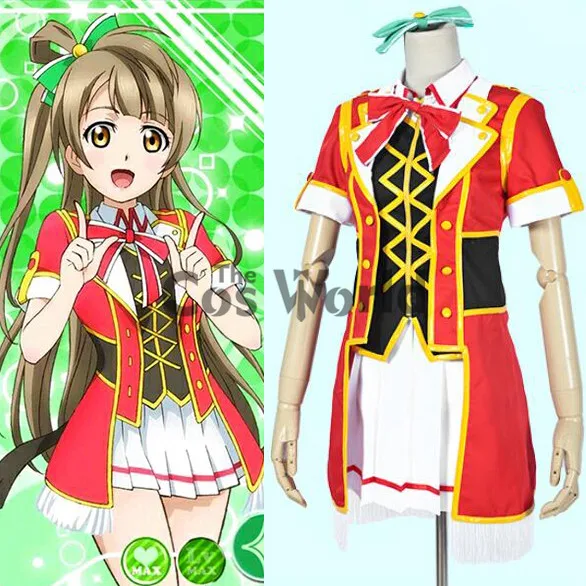 Love Live Bokura no LIVE Kimito LIFE Minami Kotori платье униформа наряд аниме костюмы для косплея|uniform