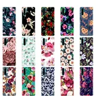 Чехол для Huawei P30 Pro, силиконовый чехол для телефона из ТПУ, чехол для Huawei P30 Pro, искусственная яркость, P30 Lite, противоударный чехол с цветами