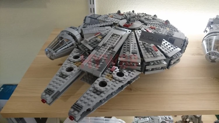 LP 05007 1381 шт Звездные войны Han Solo Millennium Falcon строительный комплект набор детей lepinings