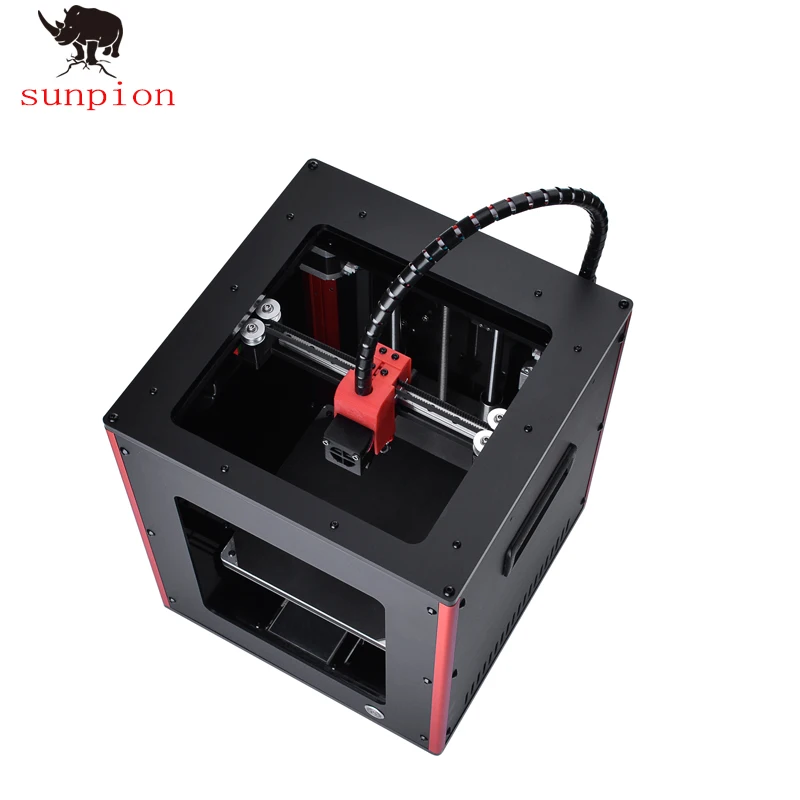 SUNPION мини S100 3d принтер большой размер печати с функцией повторной сенсорный экран