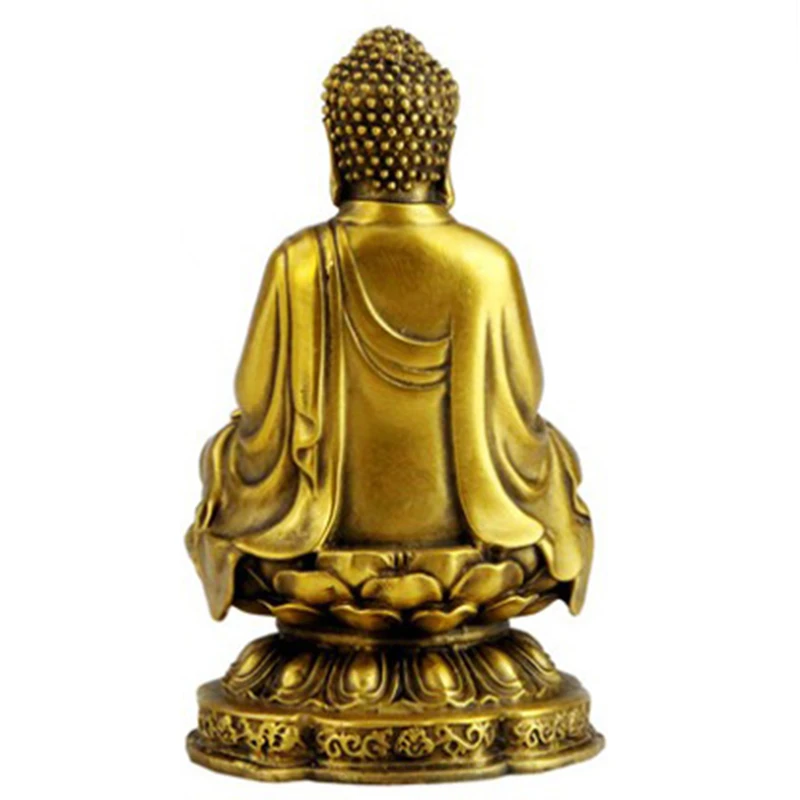 Opening light Sakya Goddess of Mercy Bring Peace and Health Fine Pure Copper Buddha Statue for Home Car Office craft Decoration | Дом и сад