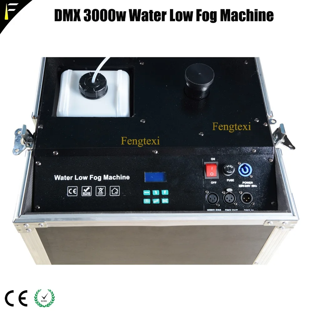 Свадебный напольный сценический аппарат DMX512 3000 Вт на водной основе