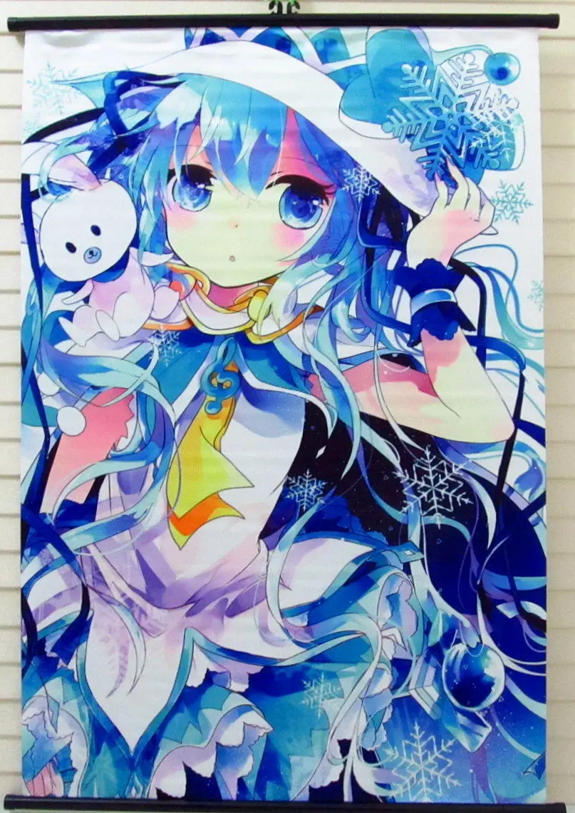 Miku Hatsune (Vocaloid) Аниме Манга Wallscroll Stoff плакат | Дом и сад