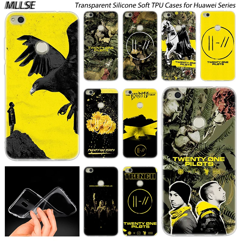 Силиконовый чехол Twenty One Pilots Trench Era для Huawei NOVA 3 3i 4 Honor 7A Pro 7S 6X 7X 8X 8 9 10 Lite Play View