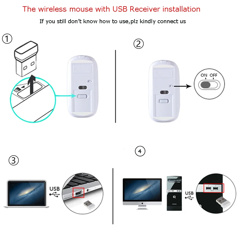 2 4 ГГц Беспроводная Bluetooth мышь для xiaomi mi портативная draadloze muis air/pro souris sans fil macbook