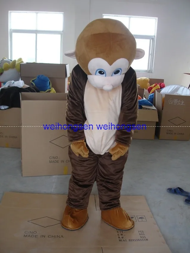 Высокое качество EVA материал шлем застенчивый маскарадный костюм обезьяны