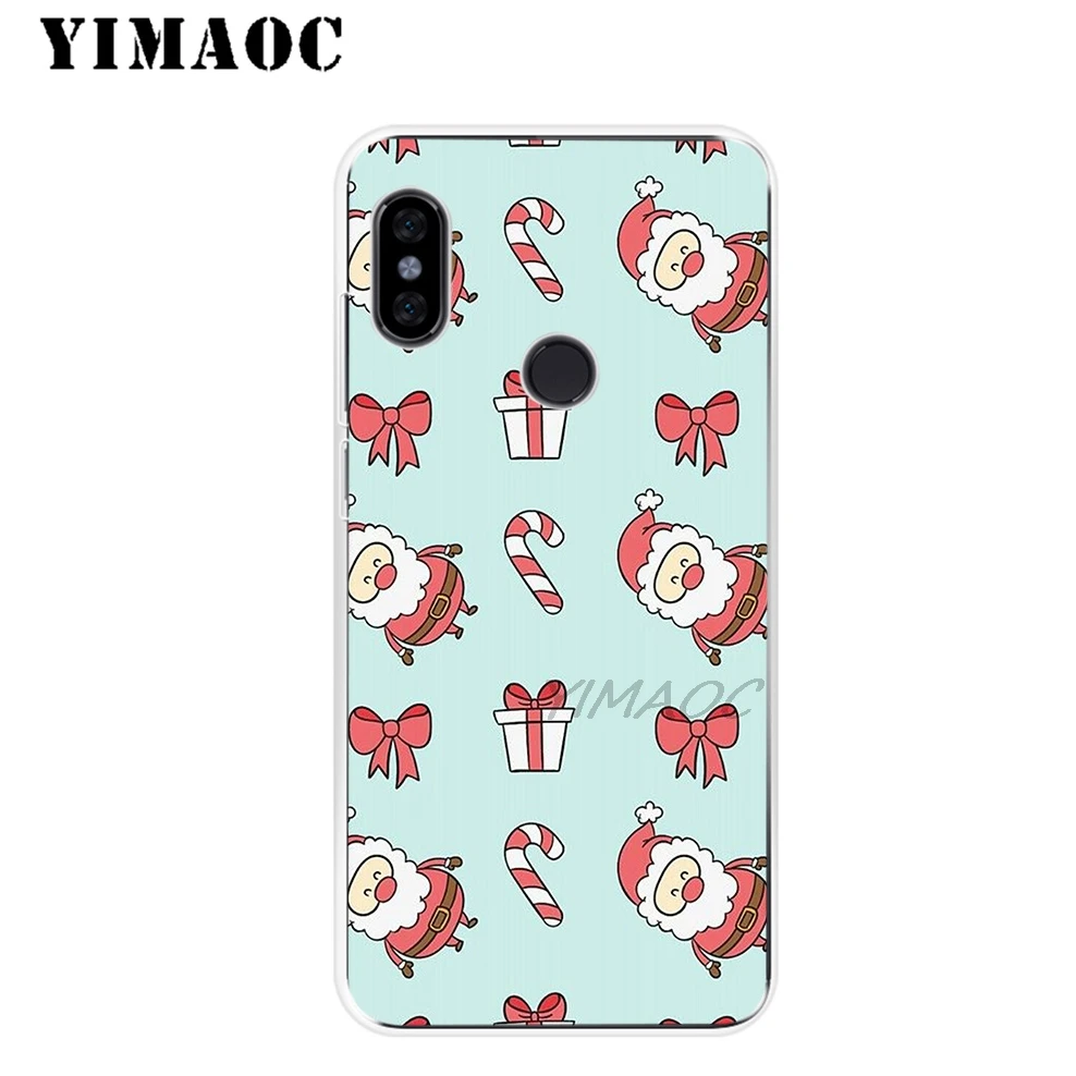 Мягкий силиконовый чехол YIMAOC Merry Christmas Lemon для Xiaomi Redmi 6 6A 5A 5 S2 Puls Note 8 7 4X4 4A Pro Go |